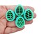 Easter Egg Clay Cutter Set, 4 pcs, 20mm Mini Cutters for Polymer Clay, Adorabilities